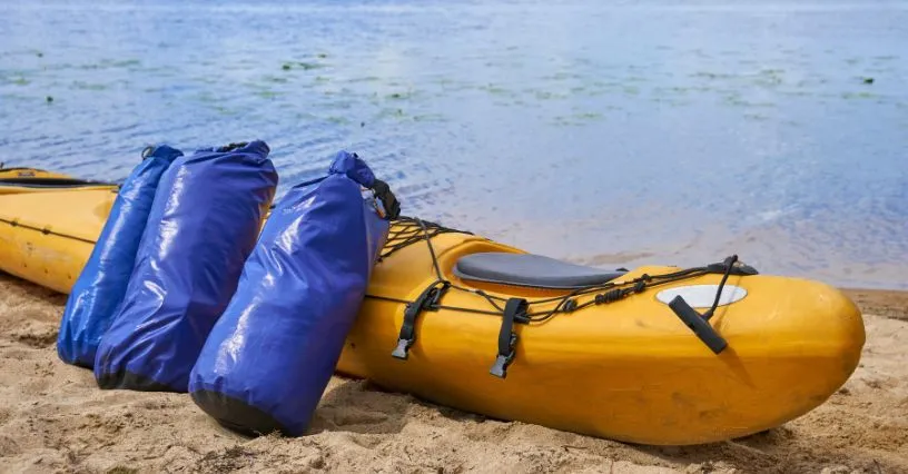 worek wodoszczelny na kajaki