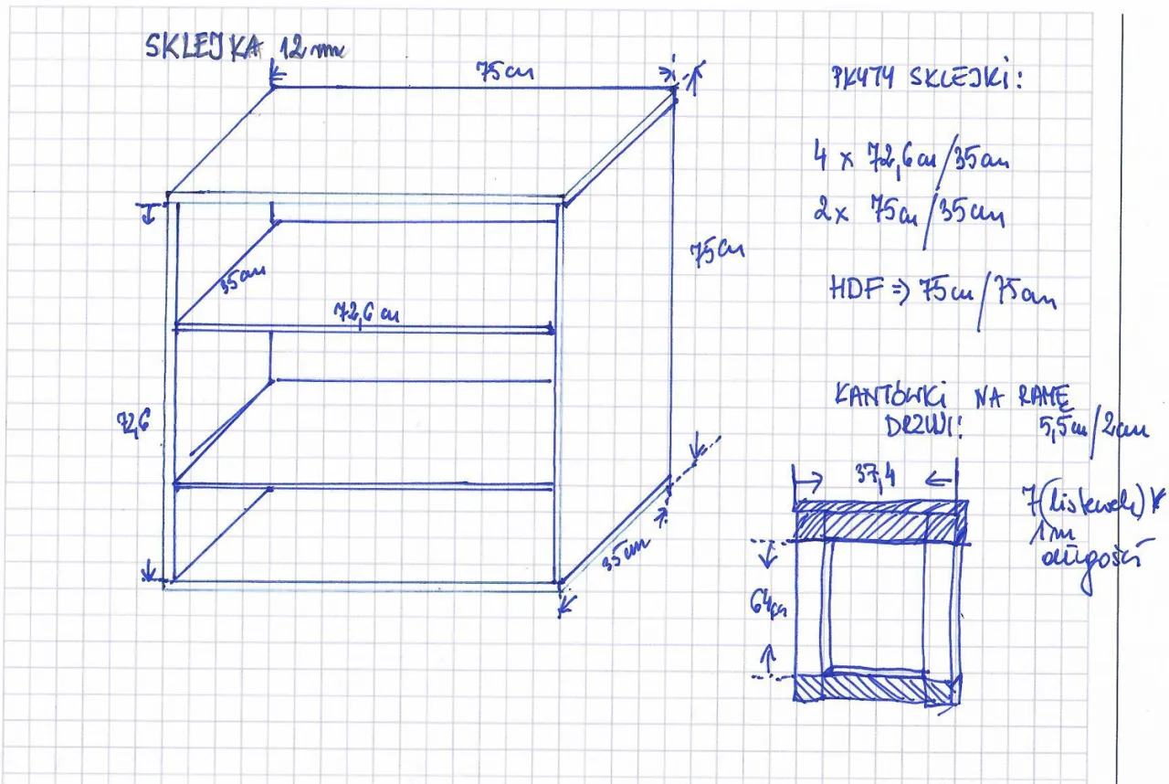 Budowa szafki balkonowej DIY