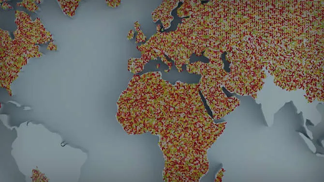 Mapa fabryk Haribo na świecie