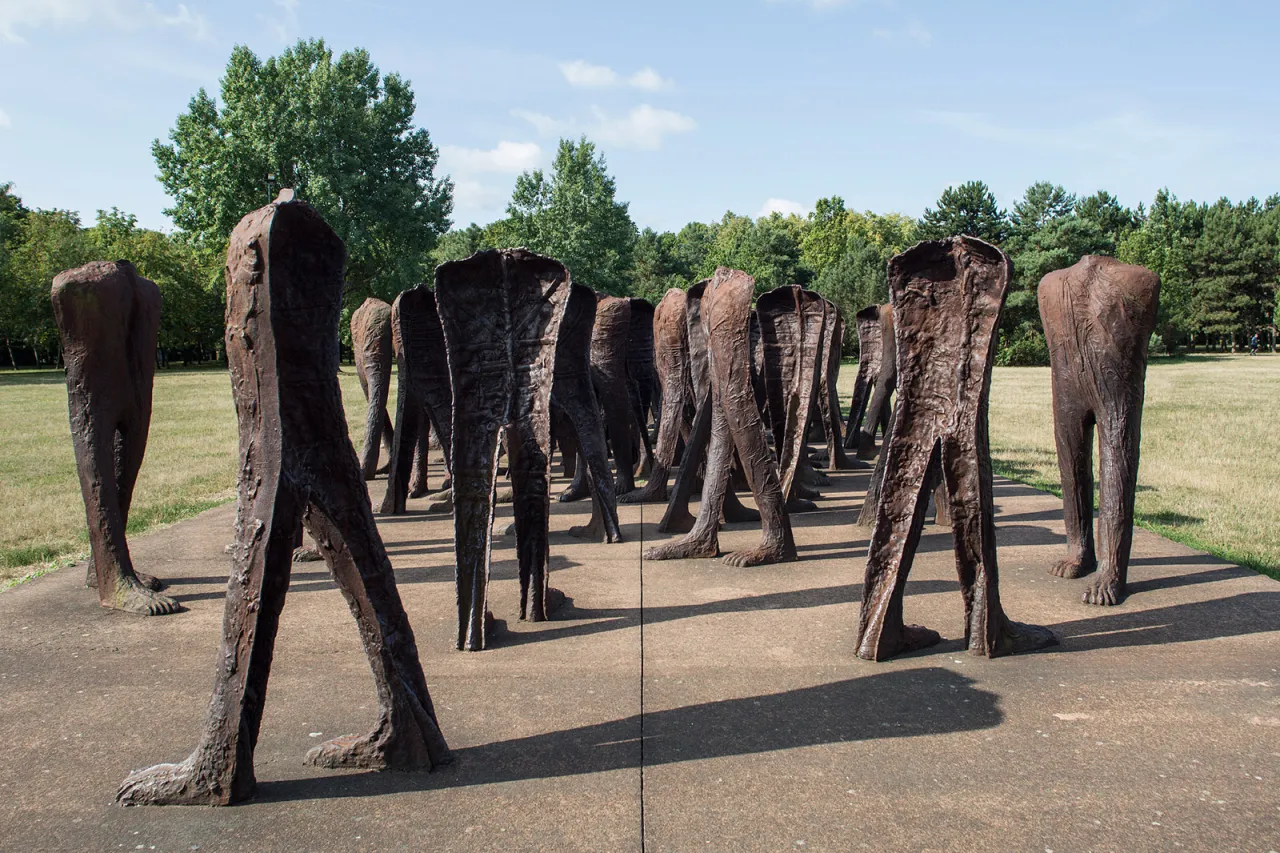 Rzeźby Nierozpoznani Magdalena Abakanowicz Cytadela Poznań