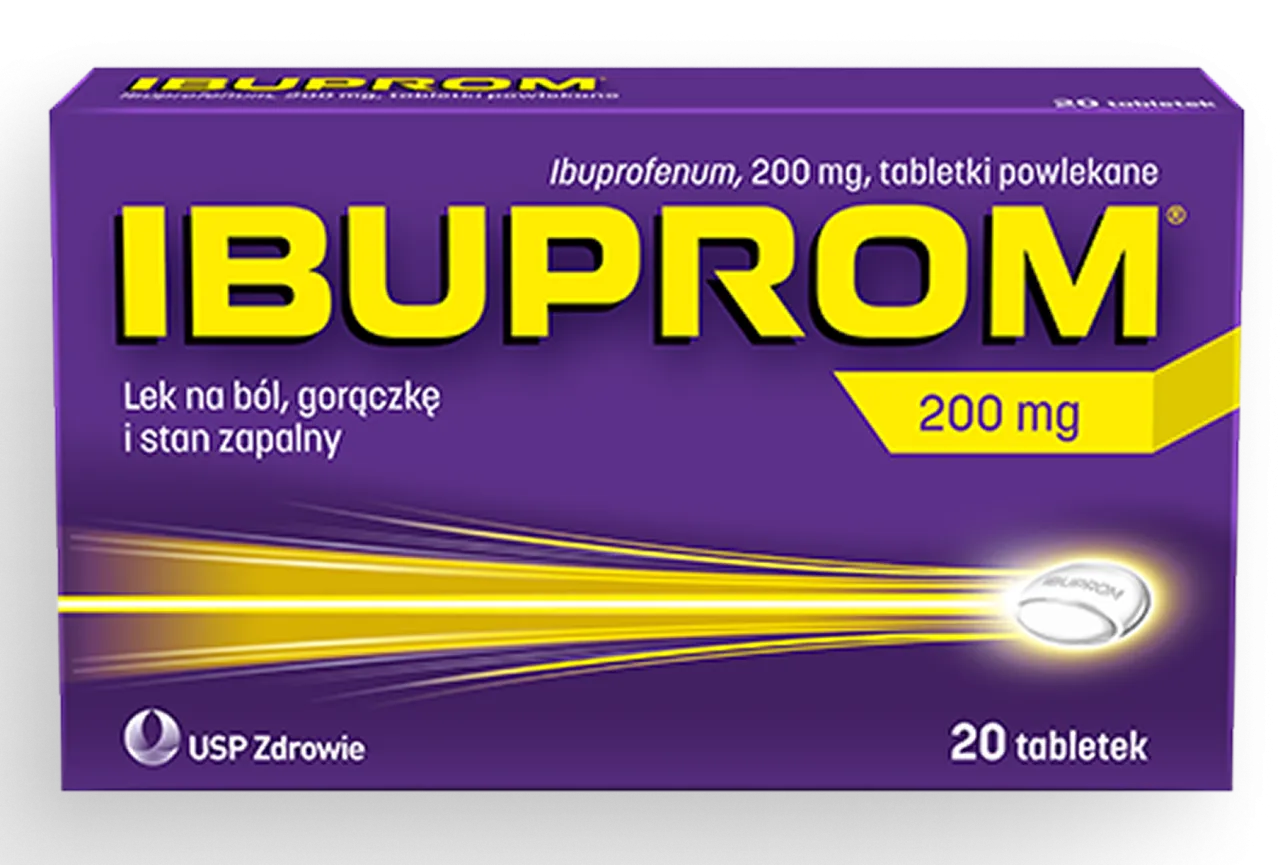 Ibuprom alkohol ryzyka grafika ostrzegawcza