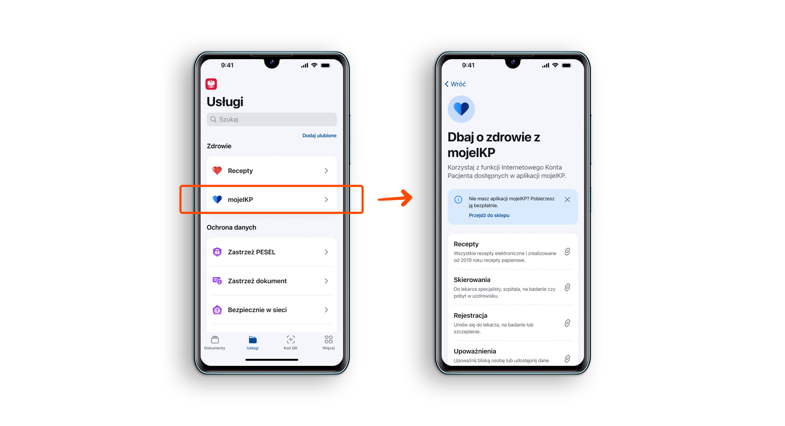 Aplikacja mObywatel ubezpieczenie zdrowotne