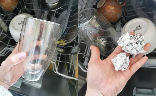 zacieki na szklankach po zmywarce