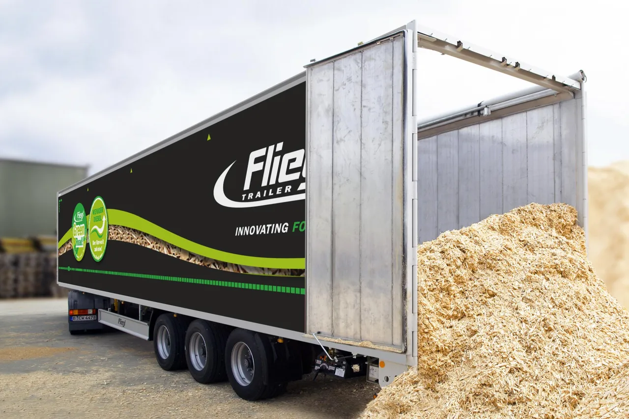 naczepa z ruchomą podłogą