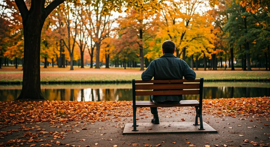 mężczyzna rozmyśla po rozstaniu, analiza sytuacji