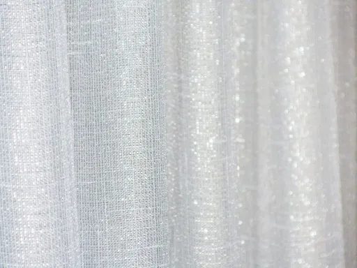 Rodzaje tkanin na firany woal tiul len