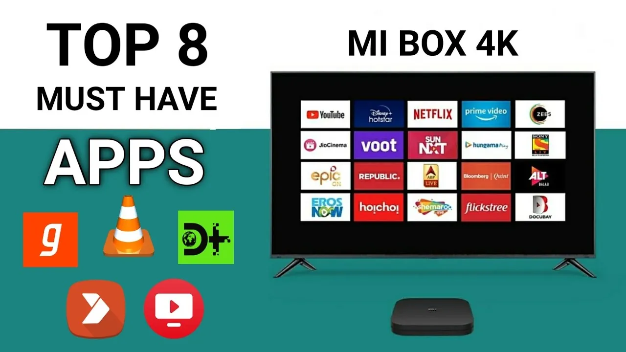 Aplikacje VOD na Xiaomi Mi Box S