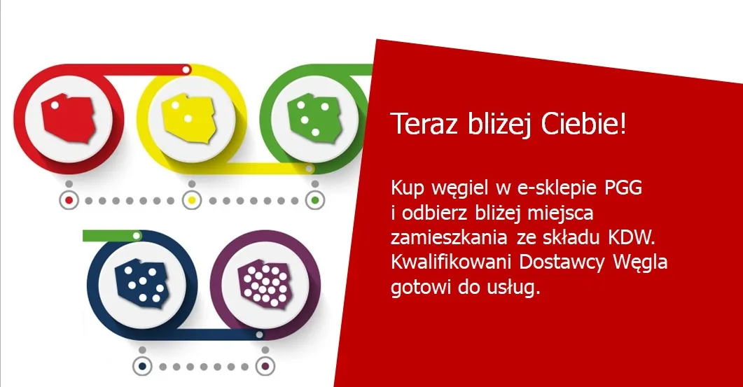 transport węgla PGG KDW kurier