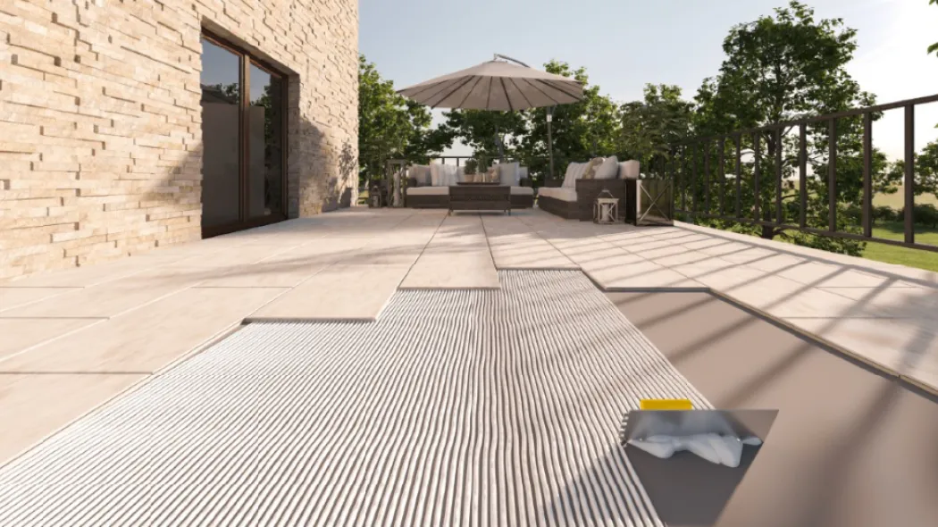 estetyczne wykończenie krawędzi tarasu