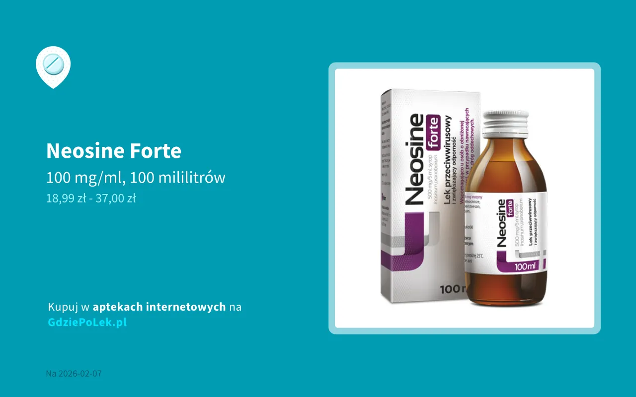 Neosine forte vs Neosine OTC por&oacute;wnanie