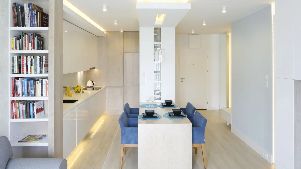 inspiracje podłoga salon