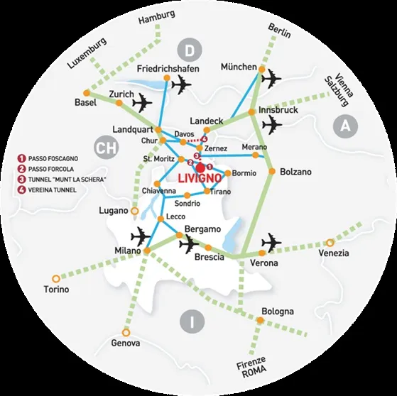 Tunel Munt la Schera wjazd