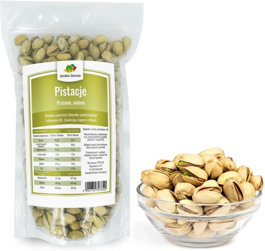 zdrowe pistacje witaminy