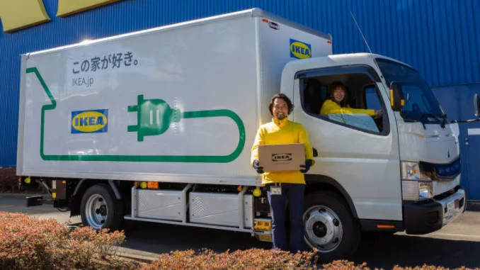 Dostawa mebli IKEA ciężar&oacute;wka