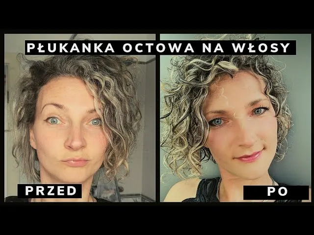 Płukanka octowa do włosów, ocet jabłkowy, pielęgnacja włosów