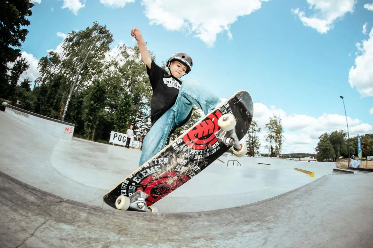 zdjęcie zamrożony ruch sport