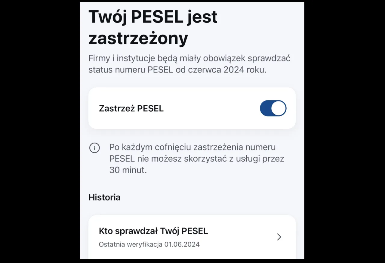 Twój PESEL jest zastrzeżony. Od czerwca 2024 firmy będą musiały sprawdzać jego status. Dowiedz się, co to alerty BIK i jak chronić dane.