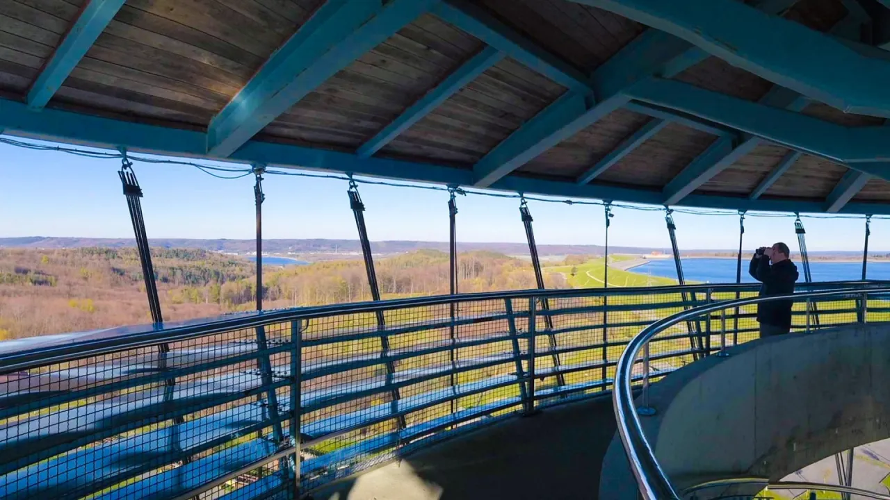 Kaszubskie Oko wieża widokowa Gniewino