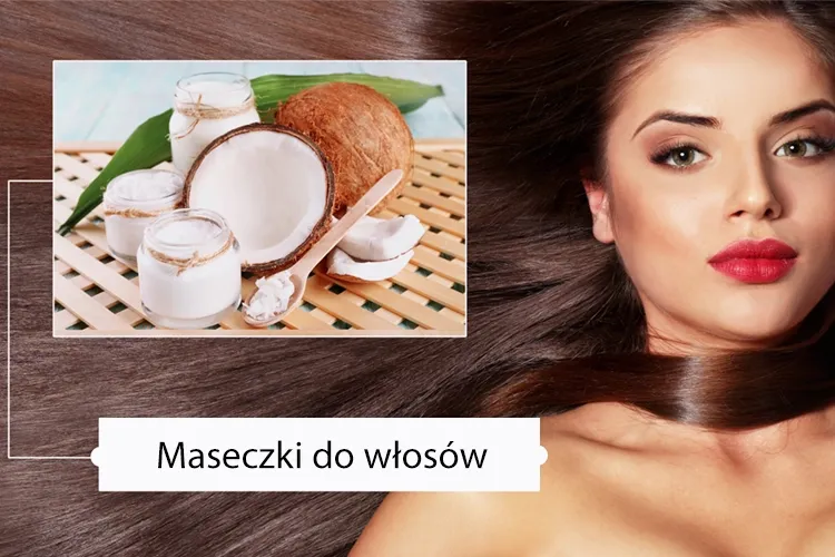 kosmetyki wygładzające włosy i domowe maseczki