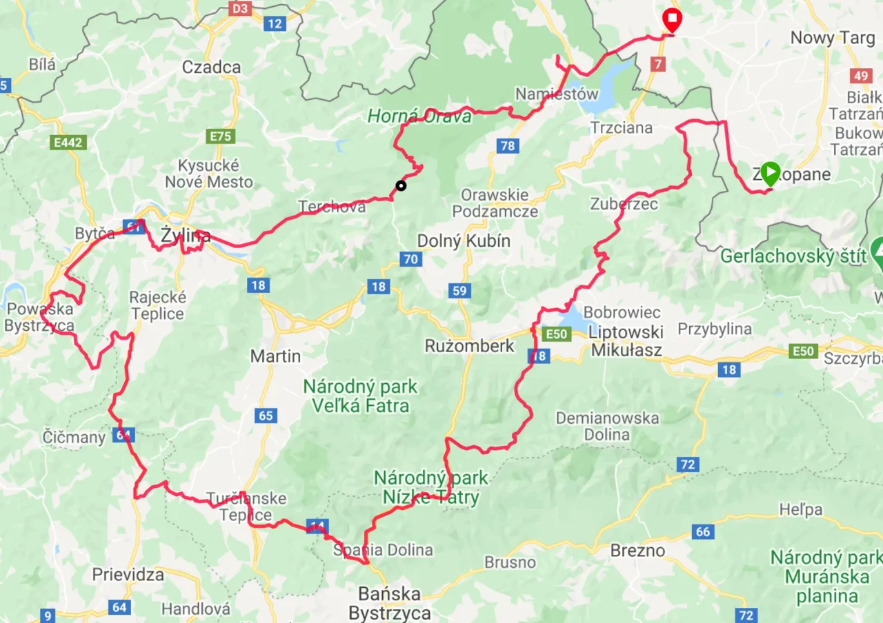 Aplikacje motocyklowe do planowania tras mapa