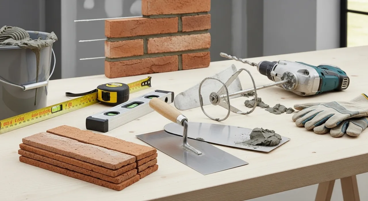 błędy montażu cegły dekoracyjnej gruntowanie klejenie