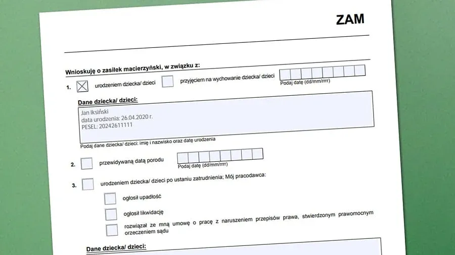 dokumenty wniosek formalności