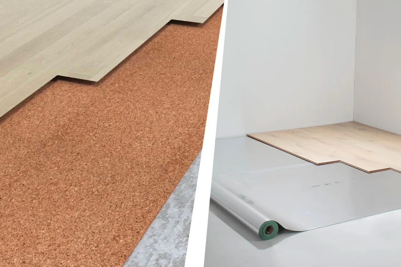 Porównanie podkładów pod panele: pianka, XPS, korek, kwarc