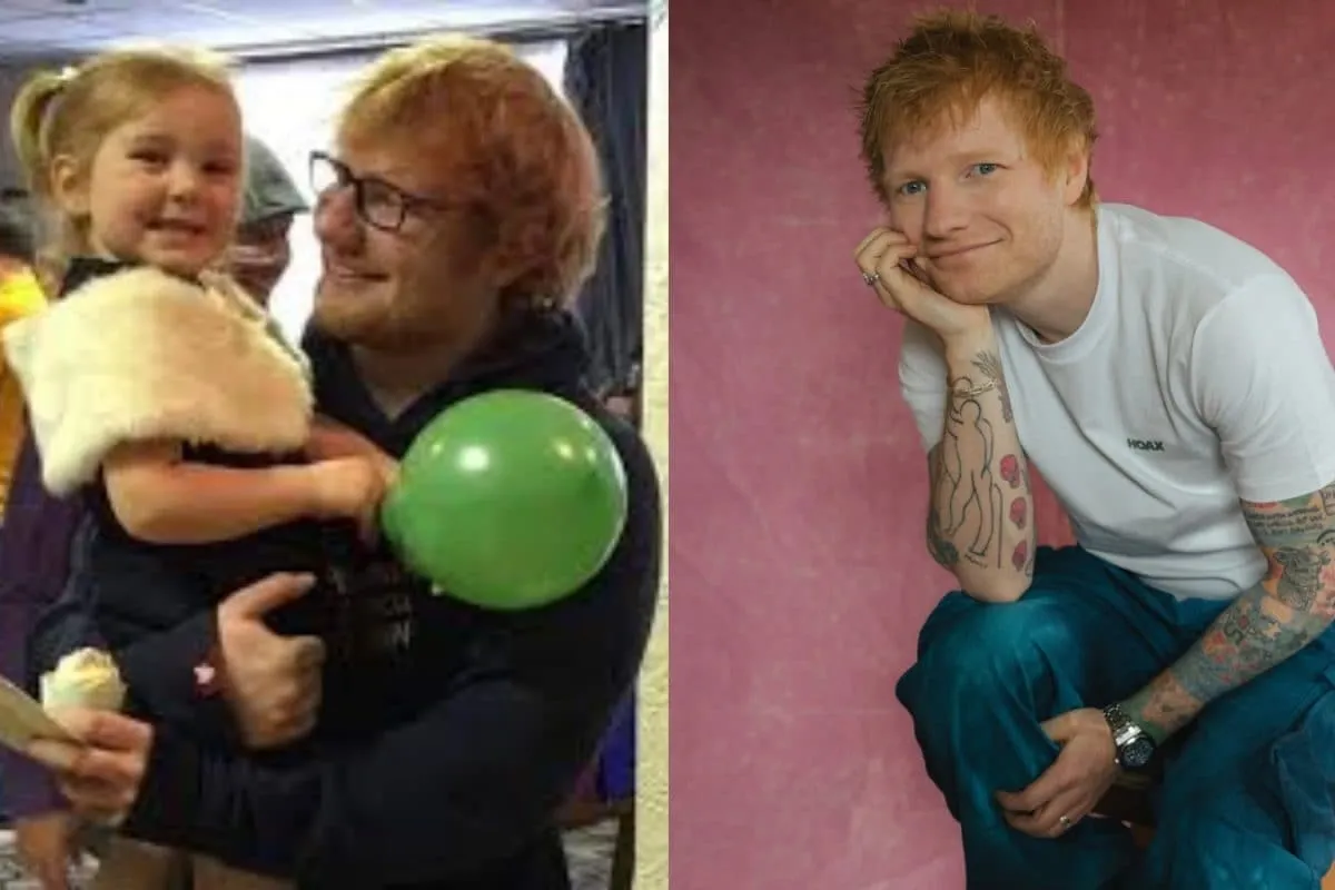Ed Sheeran z c&oacute;rką Lyra. Czy Ed Sheeran ma dzieci? Tak, ma dwie c&oacute;rki.