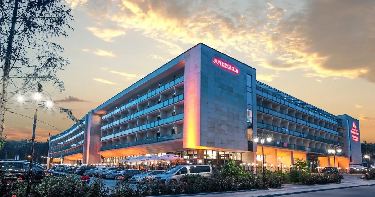 Sanatorium Wieniec-Zdrój Brzozowa 1 kompleks zewnętrzny