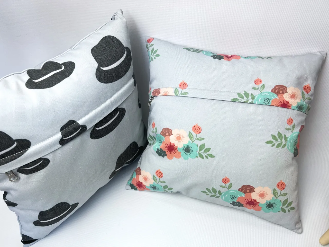 rodzaje zapięć poszewek na poduszki zamek guziki zakładka