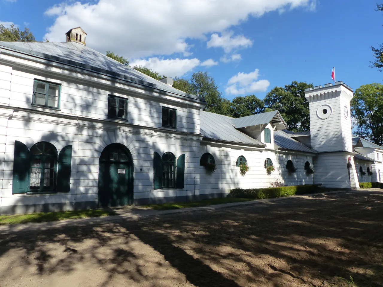 Stadnina Koni Janów Podlaski widok ogólny