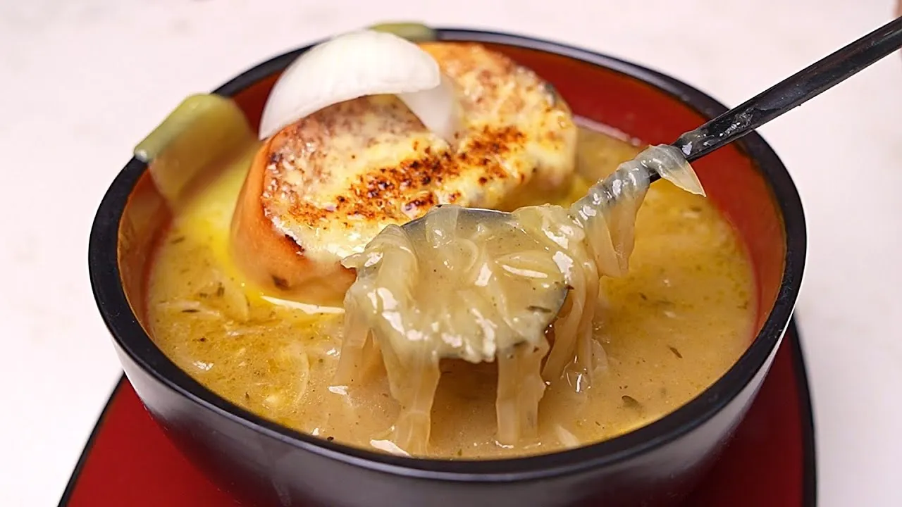 Variantes creativas sopa de cebolla