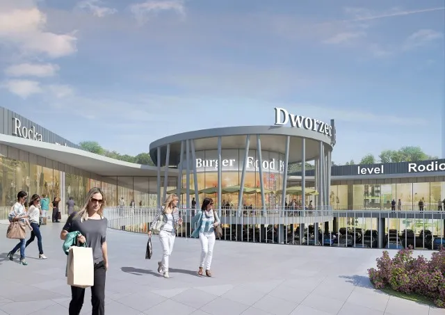 Ulica Dworcowa Jasło dworzec PKS busy