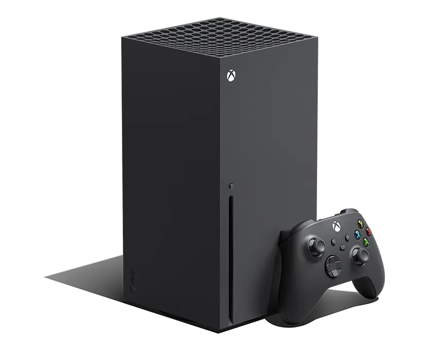 Xbox Series X console and controller