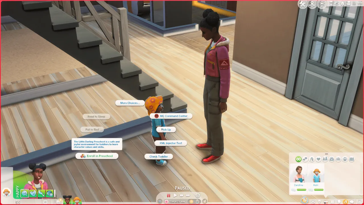 Sims 4 modded gameplay examples