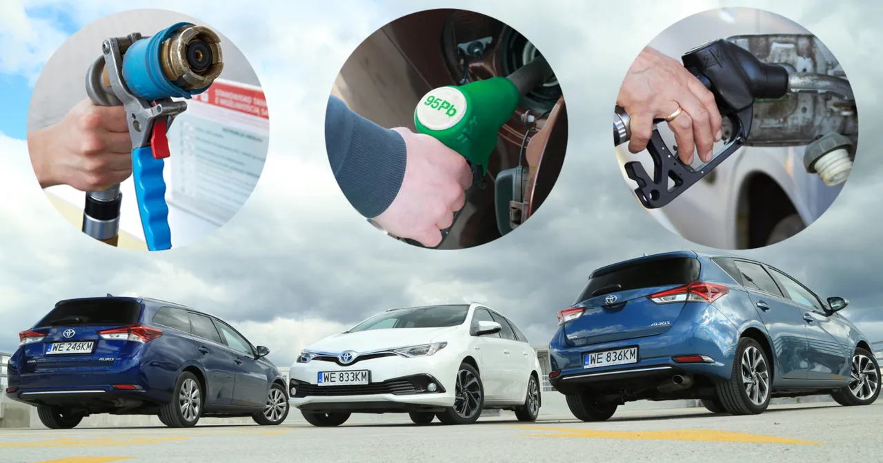 Porównanie spalania SUV benzyna diesel hybryda LPG PHEV