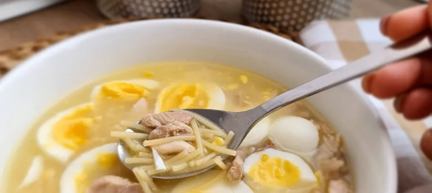 sopa de pollo casera thermomix