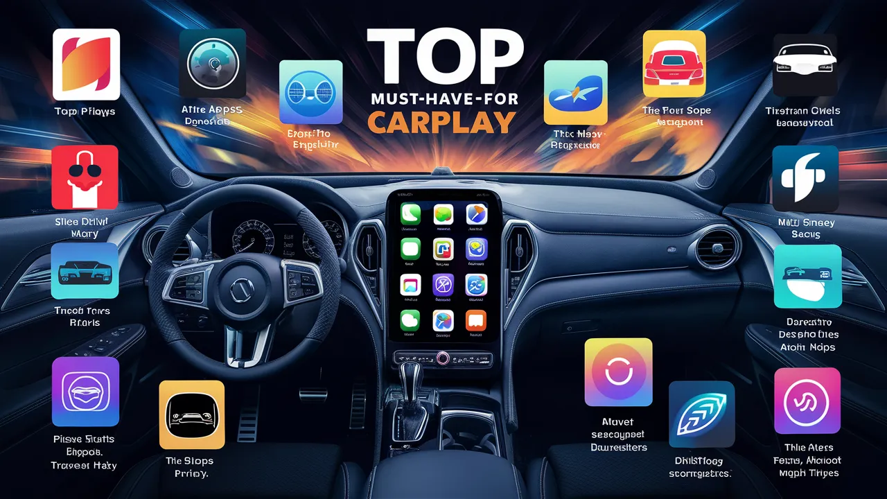 popularne aplikacje CarPlay Polska