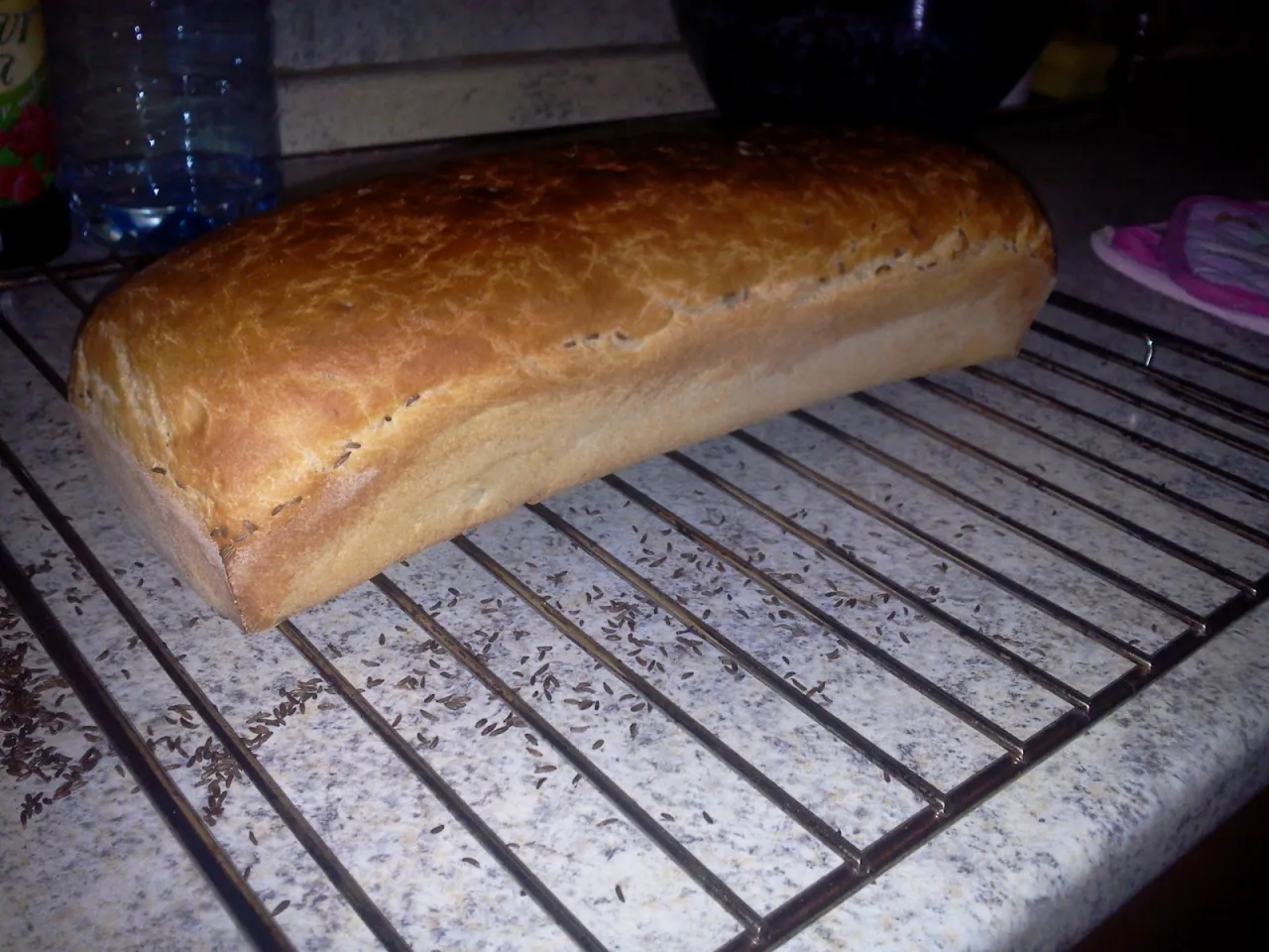 Zakalcowaty chleb żytni