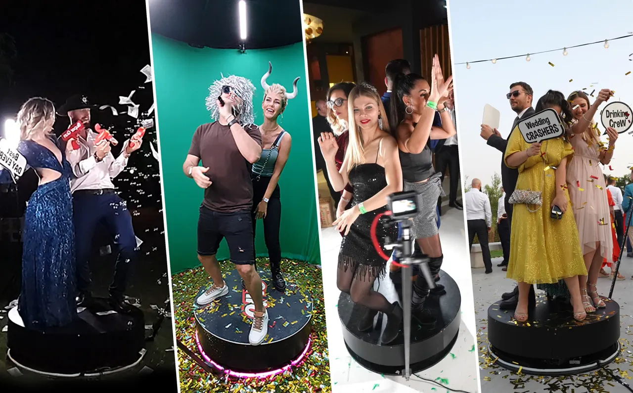 fotobudka 360 na wesele