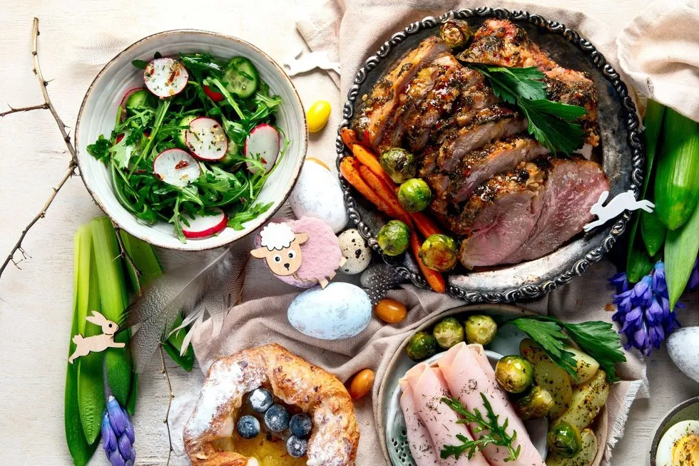 lekki obiad wiosenny wielkanocny