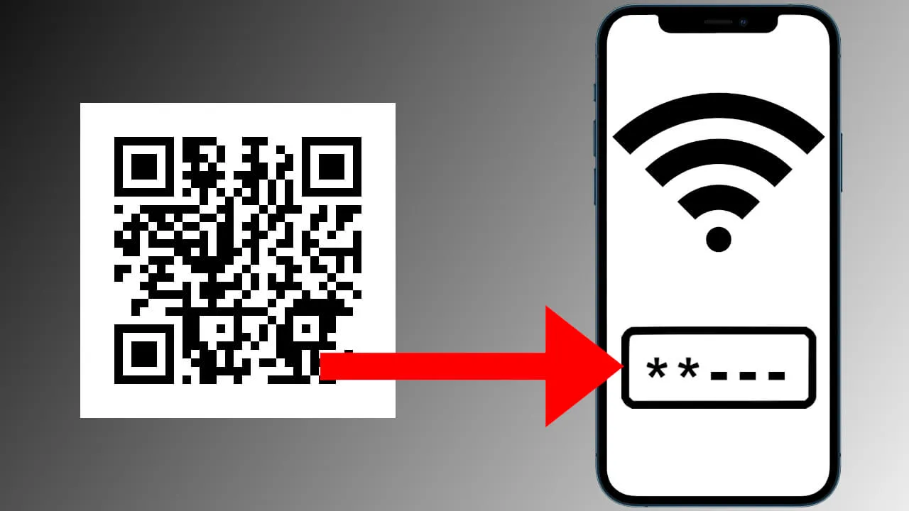 udostępnianie hasła wifi kod QR android
