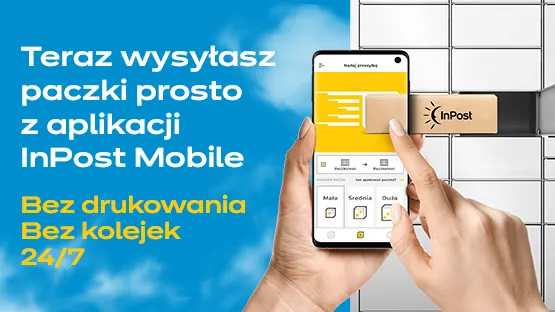 InPost Mobile nadawanie paczki aplikacja