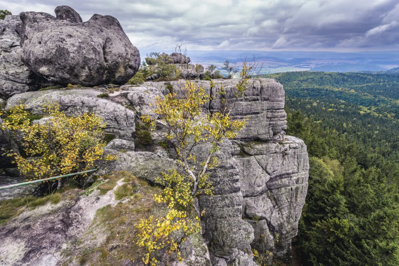 Góry Stołowe widok ogólny