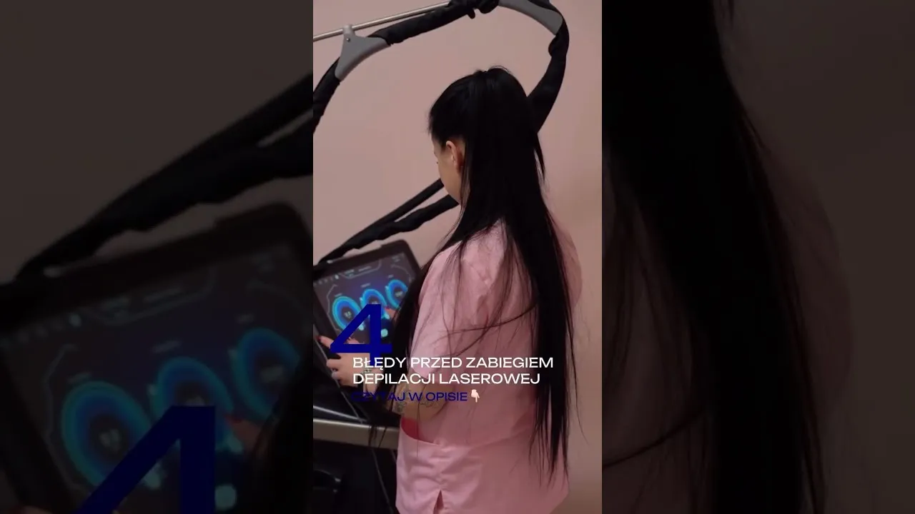 błędy przed depilacją laserową