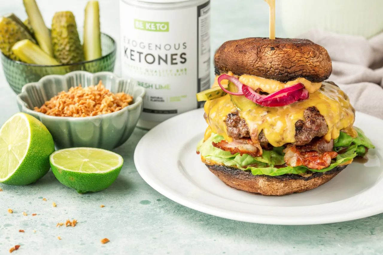 mięso na burgera keto