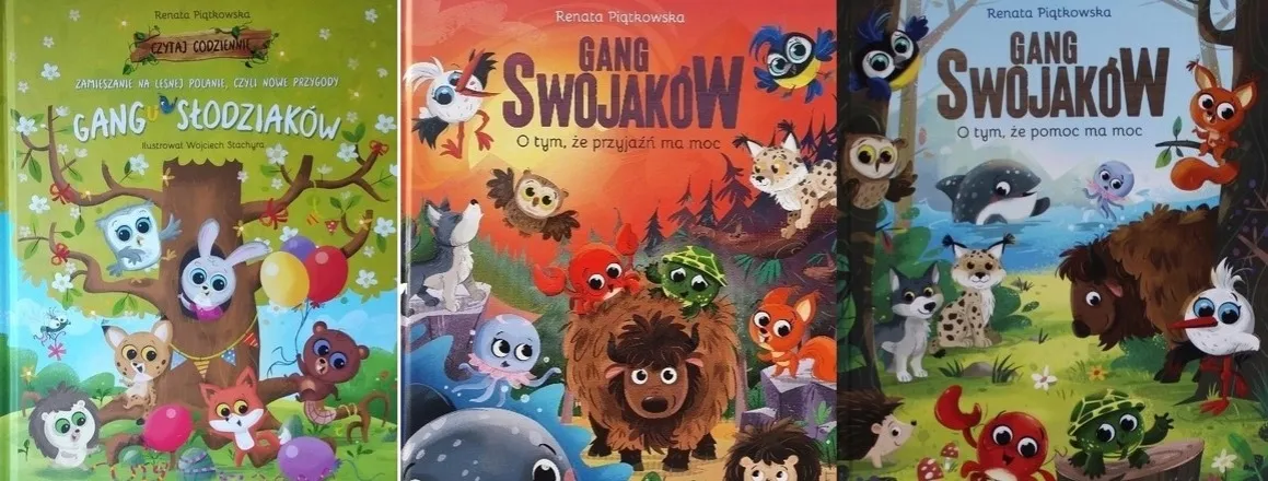 Zdjęcie Poznaj autorów książek Gang Słodziaków - twórcy kultowej serii dla dzieci