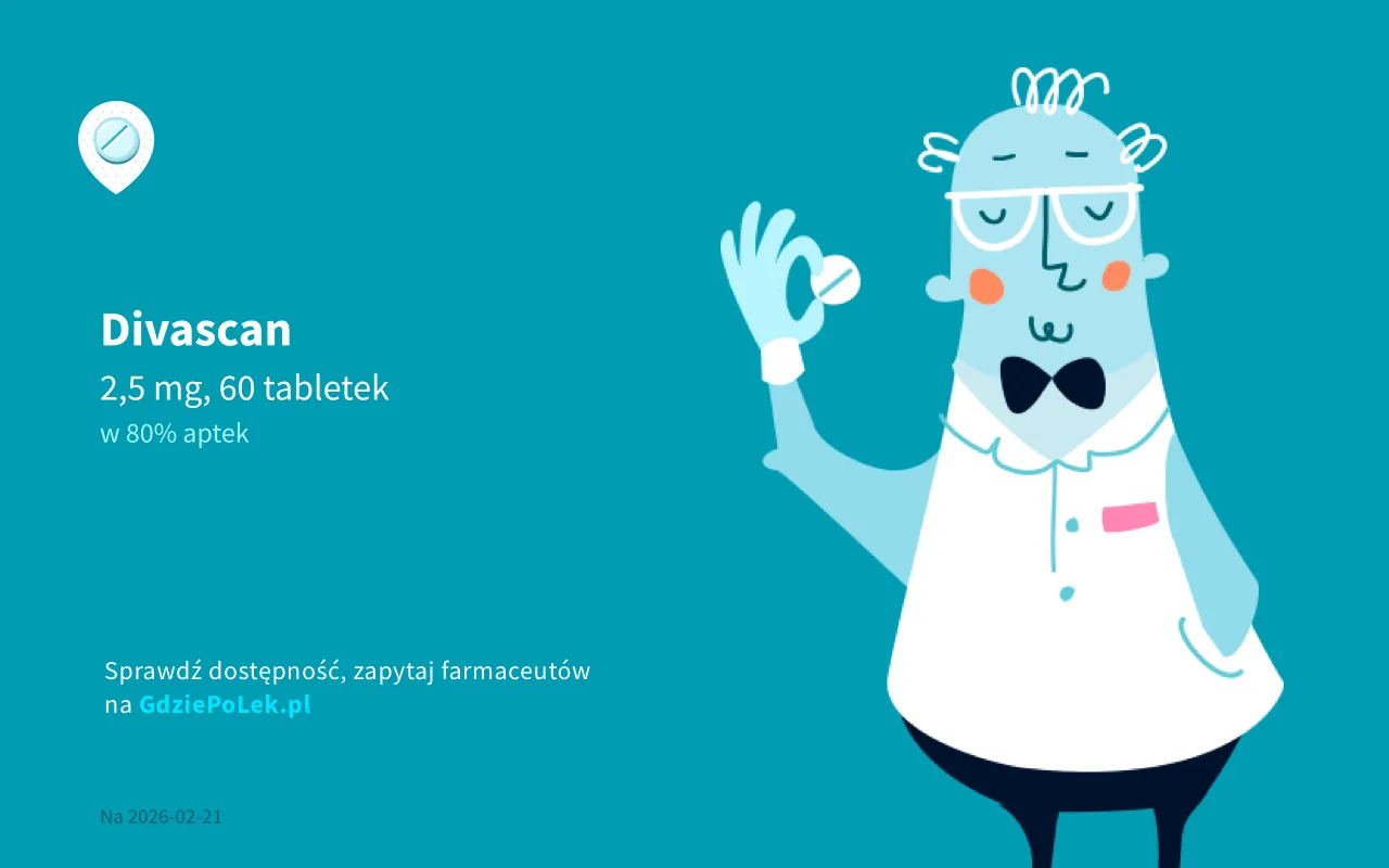 Divascan ulotka skutki uboczne