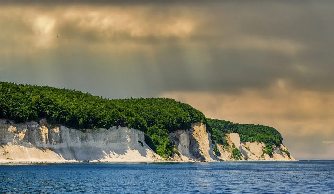 Krajobraz wysp Wolin i Uznam, polskie wybrzeże
