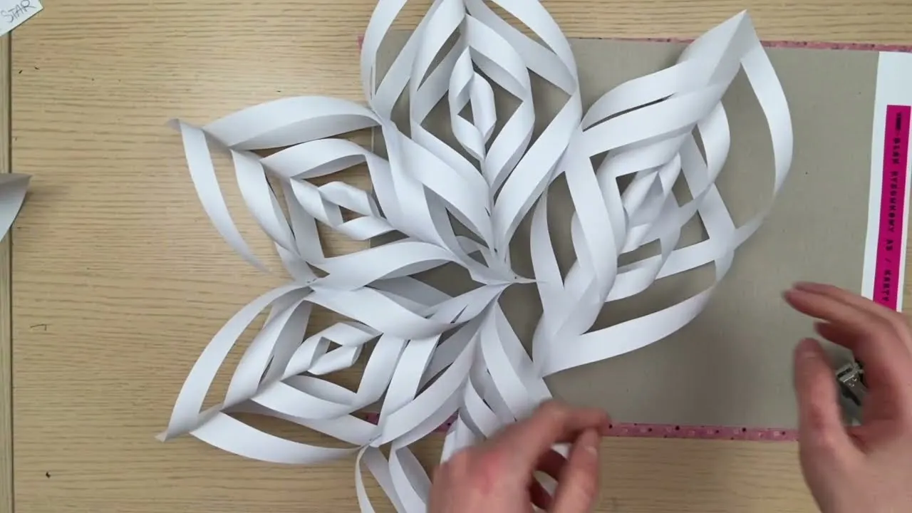 gwiazdy z papieru 3D tutorial